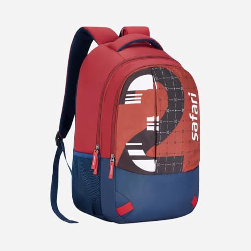 Image of Safari Velocity 16 Casual Backpack, 2 Compartments with Side and Front Pocket, Padded Back & Shoulders, 32L,