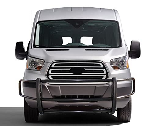 Image of Black Horse Off Road - Classic Spartan Grille Guard - Black Compatible with 2020-2022 Ford Transit 150 250 350