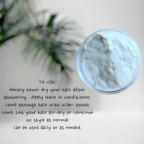 Bawku Naturals African Chebe Leave In Conditioner With Authentic Chadian Chebe Powder Jojoba And Grapeseed Oil For Extra Moisture And Protection Dry Damaged And Frizzy Hair #TOP3