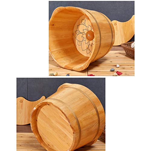 Tina de Madera para Baño de Pies y Masaje miniatura 3