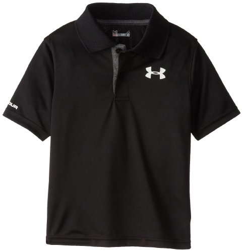 Under Armour Boys 2-7 UA Match Play Polo Black