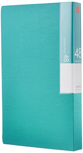 ?????? BUFFALO BSCD01F48BL CD & DVD File Case, Book Type, Holds 48 Cards, Blue