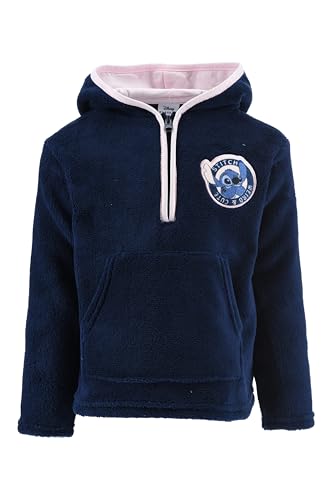 Disney Stitch Sudadera para Niñas, Sueter Diseño Polar Suave