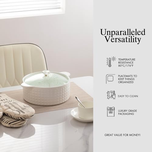 Image of Dining Placemats Set of 4 Beige