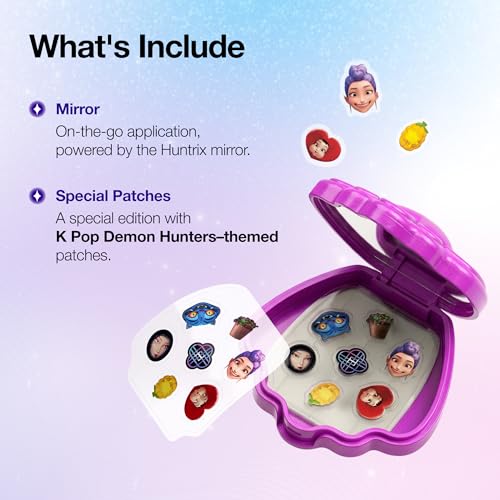 Image of Anua Ultra-Thin Spot Cover Patch, Invisible Hydrocolloid Acne Patch for Face, Cute Pimple Patches, Centella Care for Sensitive Skin, KPop Demon Hunters Case, Korean Skincare