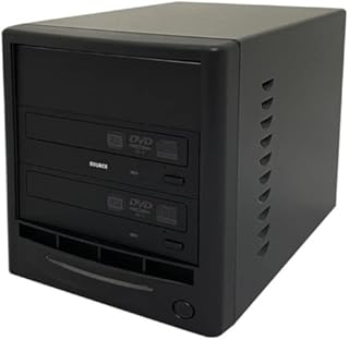 PlexCopier AutoDupe Easy to USE STANDALONE 24X 1 to 1 CD DVD Burner Writer Drive Duplicator Tower