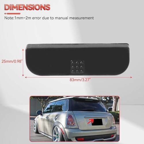 Interrupteur hayon Mini Roadster R59 couvercle de rechange robuste