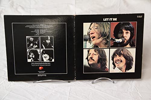 Let It Be The Beatles Rock LP AP-80189 Album Red - Les Beatles, Paul McCartney, John Lennon, RIngo Starr, George Harrison Let It Be The Beatles Rock LP AP-80189 Album Red