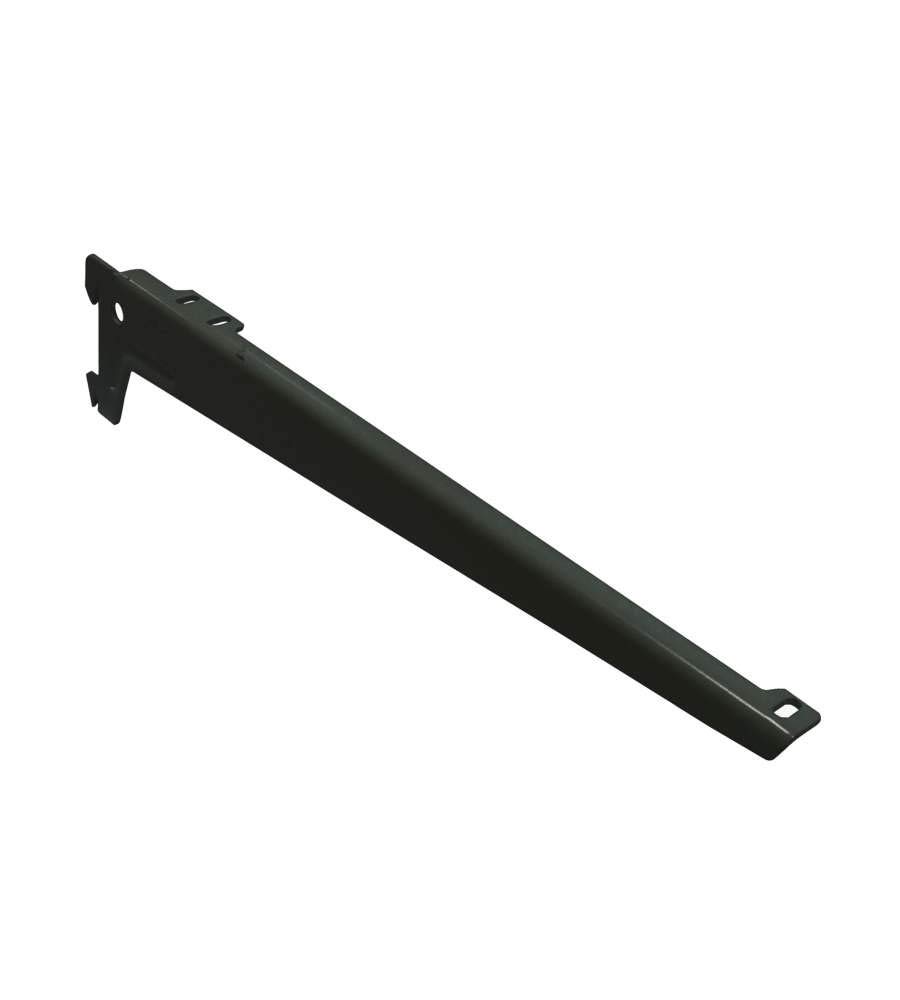 Home System 66463 Reggimensole A 2 Ganci Angolate, Nero, Set Di 2 Pezzi - 4