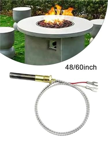 Sensor de temperatura termopila 750mv y termopar de 48 pulgadas para gas natural 2