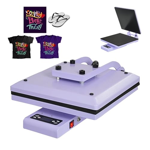 Máquina Termofijadora para Camisetas con Pantalla LCD