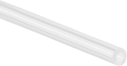 uxcell Silicone Tube 2mm ID X 4mm OD 4.9' Flexible Silicone Rubber Tubing Water Air Hose Pipe Transparent for Pump Transfer