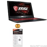 BoxWave Screen Protector Compatible with MSI GL62MVR - ClearTouch Anti-Glare (2-Pack), Anti-Fingerprint Matte Film Skin