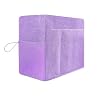 ALSLEA Sewing Machine Dust Cover with 4 Storage Pockets Foldable Sewing Machine Protective Cover Compatible with Brother, Singer Sewing Machine (Purple)
