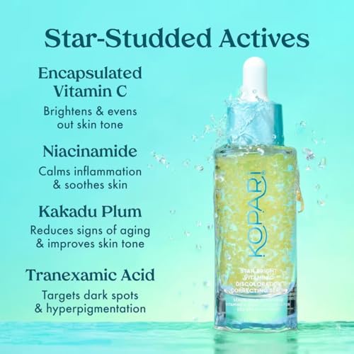 Kopari Star Bright Vitamin C Discoloration Correcting Serum with Kakadu Plum & Niacinamide, Brighter Complexion, Soothe & Diminish Dull Skin, 1.7oz - Thumbnail 2