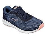 Skechers Womens Pure Navy Coral Running Shoes