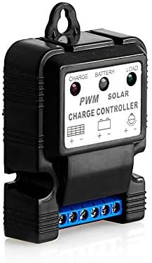 Wrisky Auto Solar Panel Charge Controller Battery Charger Regulator 6V 12V 10A PWM