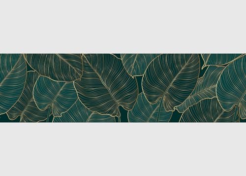 AG Design Selbstklebende Bordüre Blätter, AWB 8400 | Wasserfest Dekoration für Wände, Möbel, Tapeten, Wandverkleidungen und Türen, Folie, Mehrfarbig | Breite 500 cm x Höhe 13.8 cm AG Design Selbstklebende Bordüre Blätter, AWB 8400 | Wasserfest Dekoration für Wände, Möbel, Tapeten, Wandverkleidungen und Türen, Folie, Mehrfarbig | Breite 500 cm x Höhe 13.8 cm