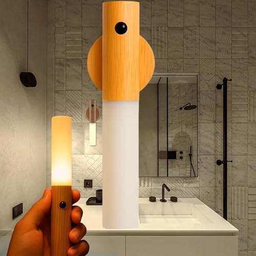 Luzes LED com sensor de movimento automático, 1 arandela, operado...