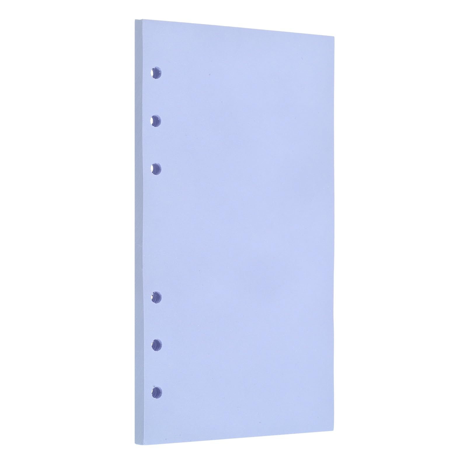 PATIKIL A6 Blank Refill Paper,60 Sheets/120 Pages Loose Leaf Papers 6 Hole