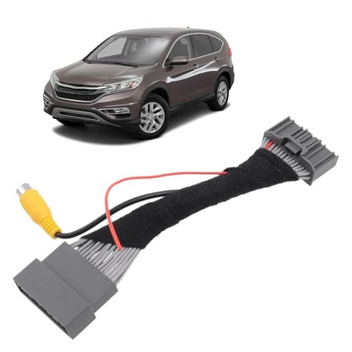 Image of Car Rear View Camera Adapter Wire Harness for Honda CR-V Civic EXI 2012-2016 Replacement Rearview Camera Adapter Cable, About. 4x17.8cm, As Pictures Shown