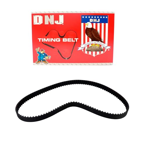 DNJ TB4312 Timing Belt for 11-16 Ford Fiesta, Fusion, Transit Connect, Escape 1.5L-1.6L L4 DOHC Naturally Aspirated, Turbocharged TIVCT