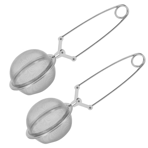 Westmark 2 praktische Klappsiebe/Teesiebe – Ideal zur Zubereitung von losem Tee, hochwertiger, rostfreier Edelstahl für eine entspannte Teatime, ø 6,5 cm, Länge 17,5 cm, 153422E3