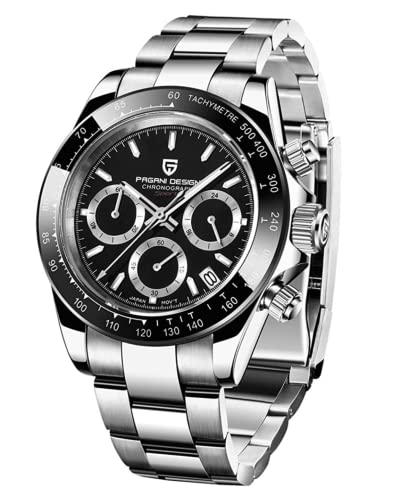 Image of Pagani Design PD-1644 | Luxury | Waterproof Mechanical Automatic Movement (SeikoVK63) | Stainless Steel Men's 40MM Watch (Daytona)