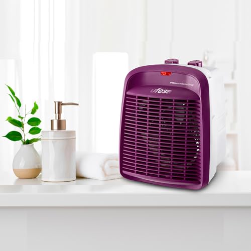Ufesa Persei – 2000 W Badezimmerheizung mit geringem Verbrauch, 3 Modi (2 Heizstufen + Belüftung), einstellbarem Thermostat… – Ansicht 3