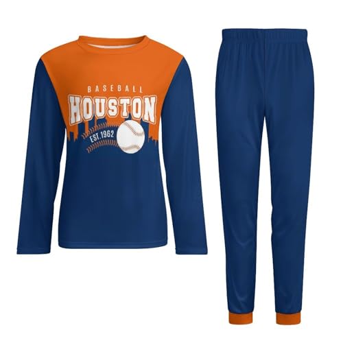 Custom Pajama Set Personalized Name Number Long Sleeve Sleepwear Set Gifts for Fans4