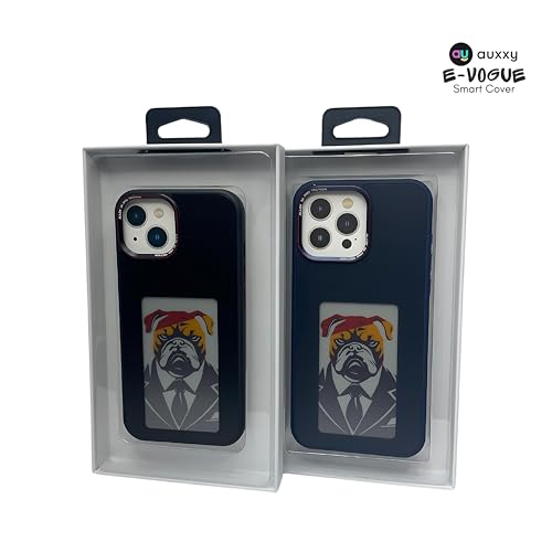 Image of Auxxy Magic Cover 2.0 for iPhone 15 Pro with Upgraded Display (Blue)