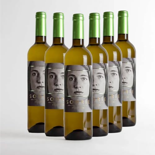 Sonríe 0,0 White – Vino Blanco Sin Alcohol – Caja de 6 x 75 cl