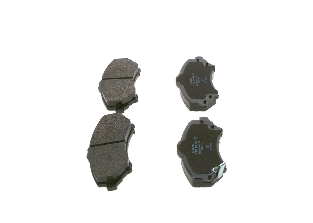 Bosch BP1414 - Plaquettes de Frein Avant pour Voiture - Jeu de 4 | Qualité Bosch - Réduction du Bruit et de la Poussière - Certifié ECE-R90 - Sans Cuivre