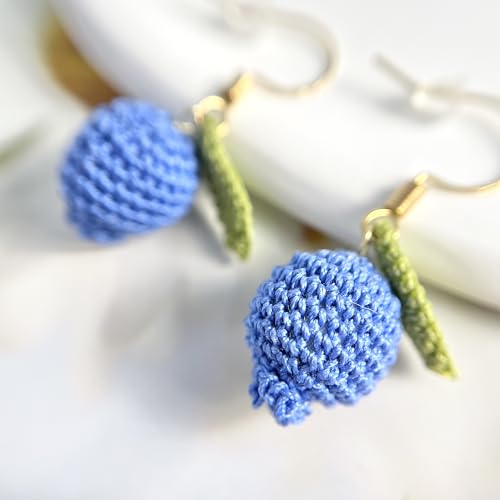 JOMODECOR Handmade Crochet Earrings for Women - Image 3