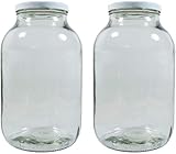 Grosse Schraubverschlussgläser, Glasdosen mit vielseitiger Verwendungsmöglichkeit.