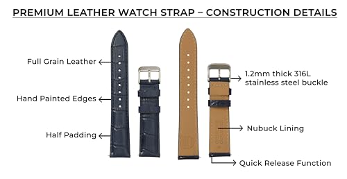 Image of Premium Nylon Watch Strap with Quick Release | Heavy-Duty Durable Woven Band | Stainless Steel Buckle | Sweat-Resistant & Comfortable | 18mm, 20mm, 22mm, 24mm