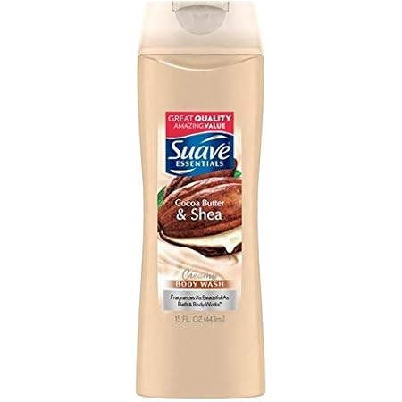 Suave Body Wash, Cocoa and Shea Butter 12 Ounces (Pack of 2)