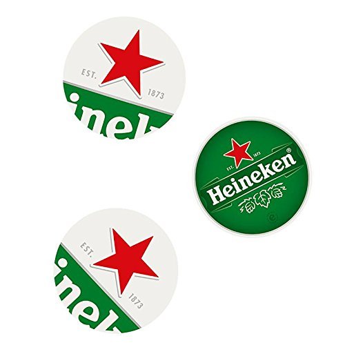 Heineken Sottobicchieri da Birra, Set di Sottobicchieri per Birra