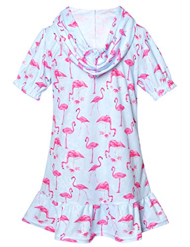 Image of QPANCY Girls Long Sleeve Dresses Unicorn Mermaid Cat Swing Fall Winter Clothes