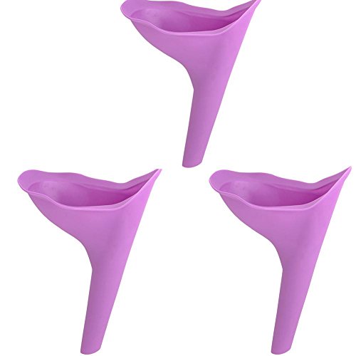 rebirthesame Orinal al Aire Libre Femenino portátil, Principiante Acampar al Aire Libre Femenino Dispositivo de micción de Viaje niña Dama Mujer urinario Simple Accesorios de Viaje Cover