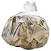 Inteplast Group S303708N High-Density Can Liner 30 x 37 30-Gallon 8 Micron Clear 25/Roll