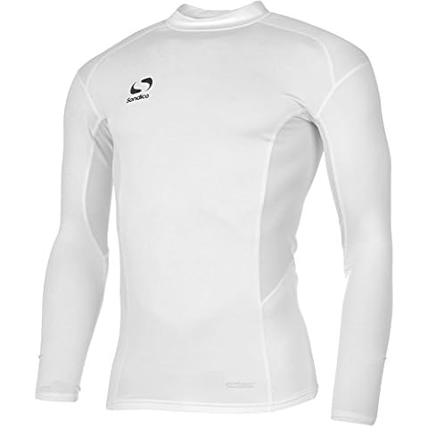 Sondico Kinder Baselayer Langarm Kompression Sport Top Oberteil Funktion Shirt Königsblau 13 Jahre Cover