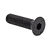 Prime-Line 9174664 Socket Cap Screws, Flat Head, Hex (Allen) Drive, 1/2 in-13 X 2 in, Black Oxide Coated Steel, (10-pack)