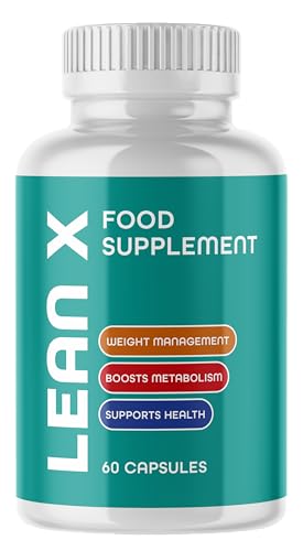 Lean X - Natural Ingredients - Vegan - Weight Management Capsules - One Months Supply - 60 Capsules