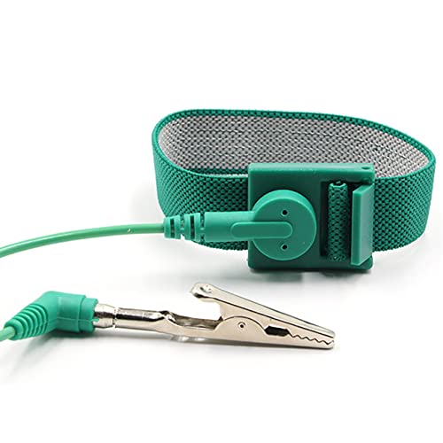 Anti Static Wrist Strap with grounding Wire ESD Anti Static Wristband Adjustable Coiled Cord Anti Shock Wristband (1) - Image 6