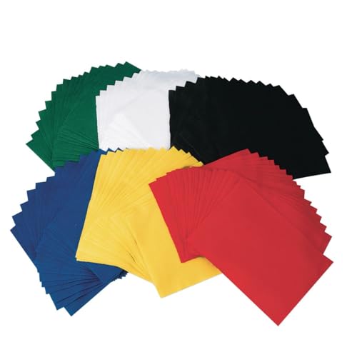 S&S Worldwide Felt Sheet Assortment - 9" x 12" Precut Sheets - Pack of 96 - Fade-Resistant image 3
