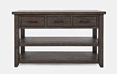 Jofran Madison County Harris Console Sofa Table, 50', Barnwood Brown #TOP3