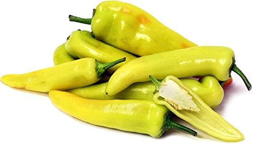 Miniatura 8 de Semillas de chile húngaro de cera caliente para plantar, más de 100 semillas de reliquia por paquete, semillas de jardín de Isla (semillas de jardín