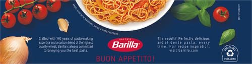 Image of Barilla Angel Hair Pasta, 16 oz. Box - Non-GMO Pasta Made with Durum Wheat Semolina - Kosher Certified Pasta (Pack of 4)