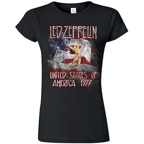 Ladies Led Zeppelin Tour 1977 T-Shirt Cover